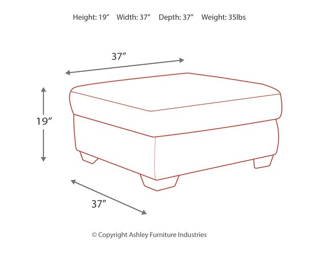 Accrington Oversized Ottoman