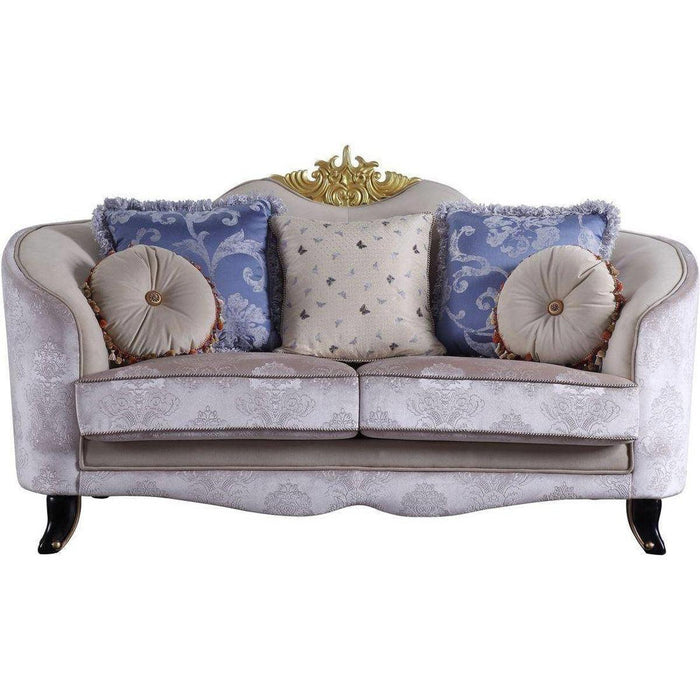 Acme Furniture Sheridan Loveseat in Cream 53946 image