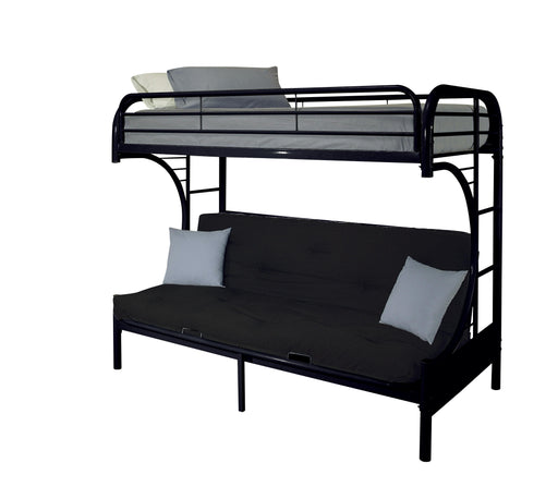 Eclipse Black Bunk Bed (Twin/Full/Futon) image