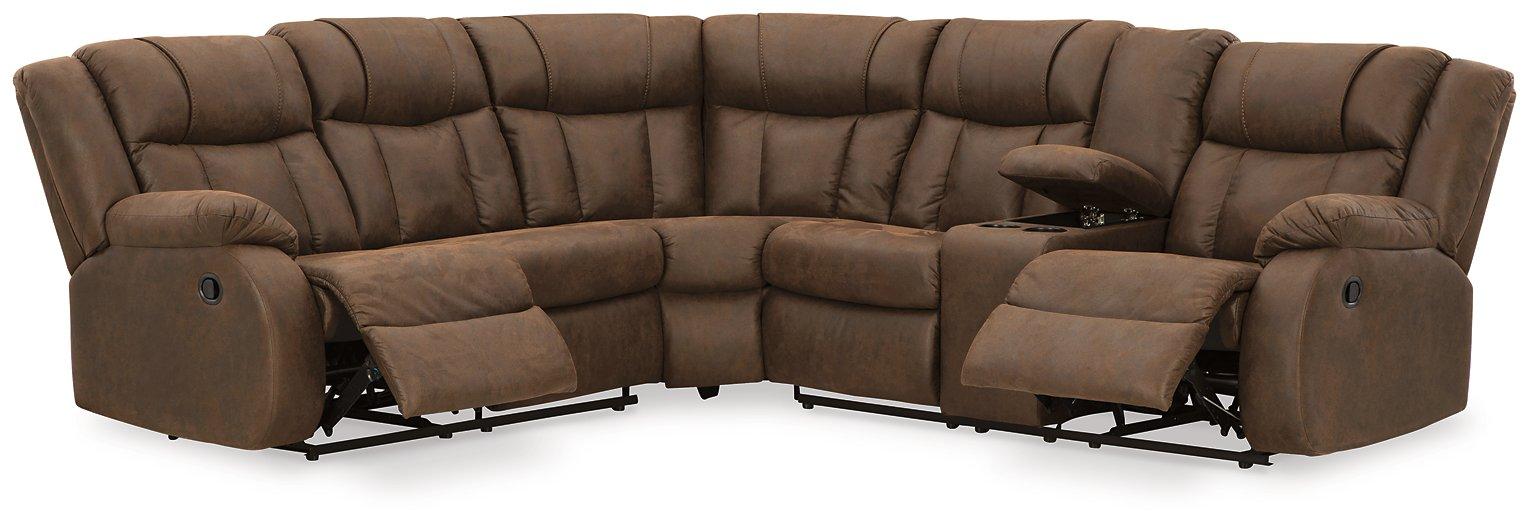 Trail Boys 2-Piece Reclining Sectional