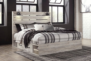 Cambeck Bed with 4 Storage Drawers