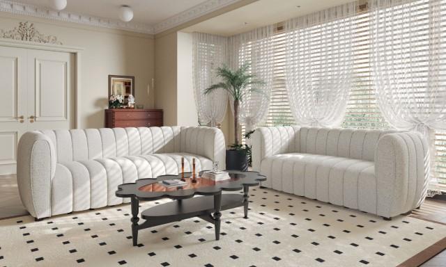 AVERSA Sofa, Off-White
