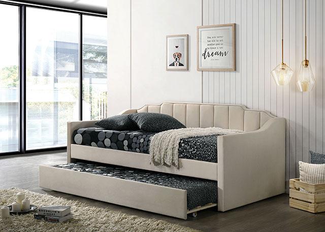 KOSMO Twin Daybed, Beige
