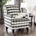 Patricia Ivory/Black Stripe Chair image