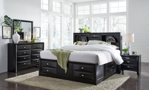 Linda Black King 5-Piece Bedroom Set image