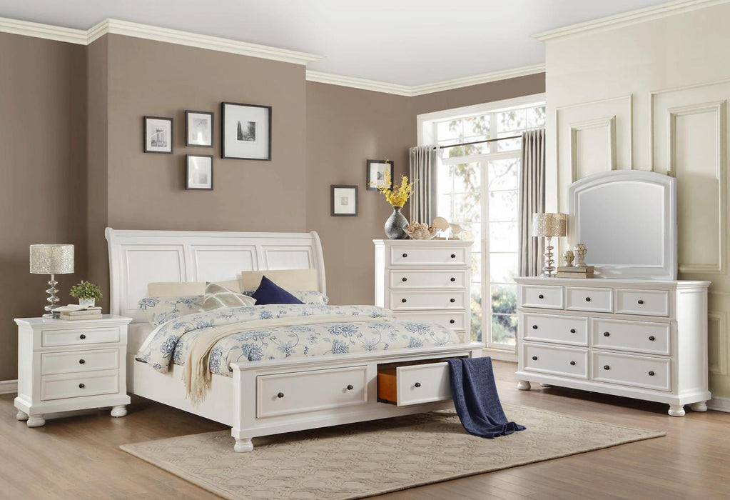 Homelegance Laurelin 7 Drawer Dresser in White 1714W-5