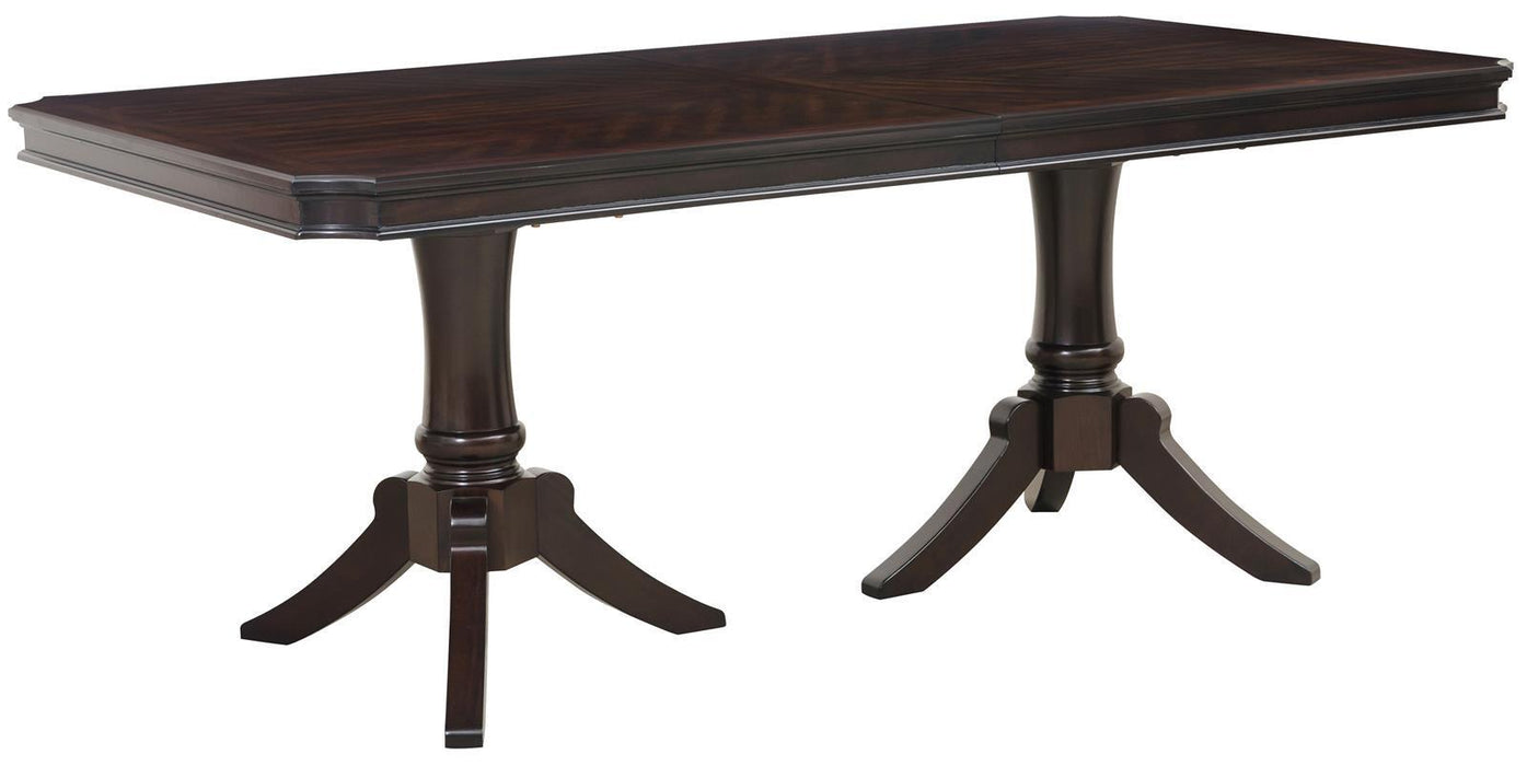 Homelegance Marston Rectangular Dining Table in Dark Cherry 2615DC-96