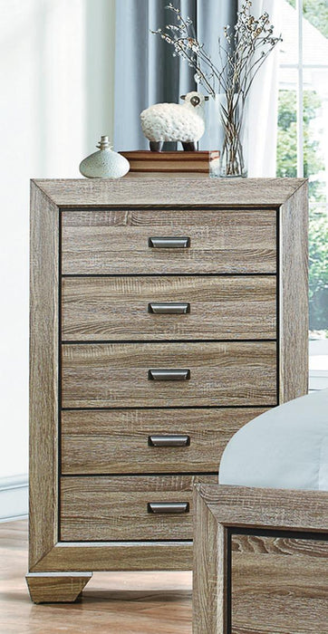 Homelegance Beechnut 5 Drawer Chest in Natural 1904-9