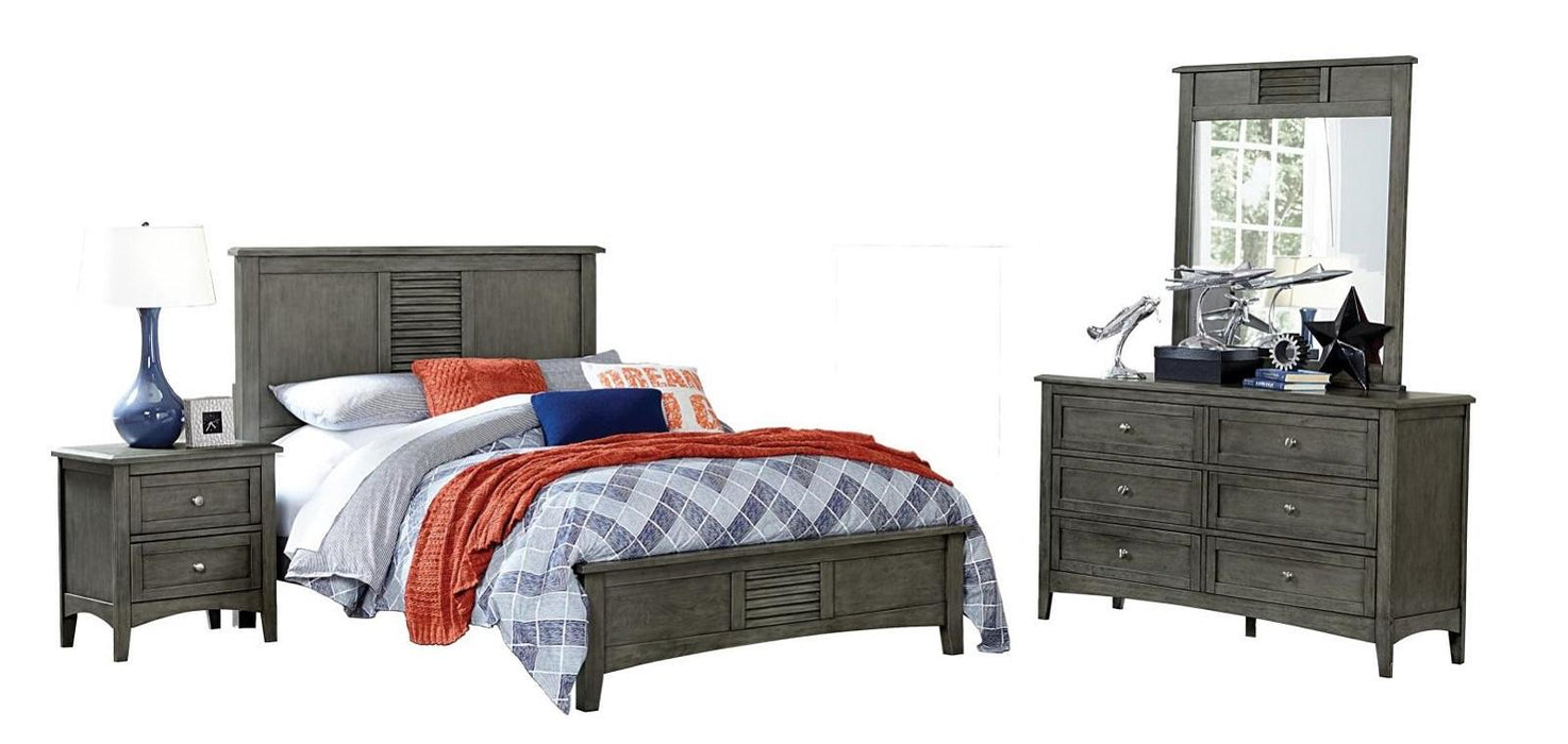 Homelegance Furniture Garcia Full Panel Bed in Gray 2046F-1