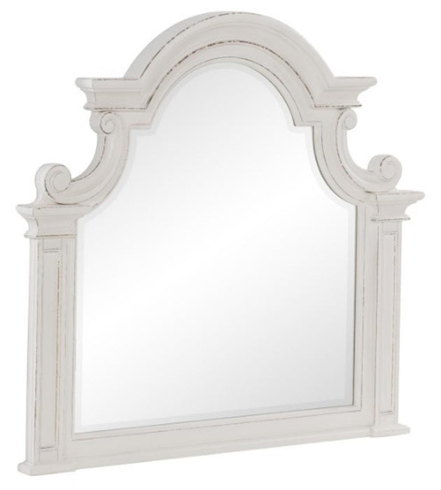 Homelegance Baylesford Mirror in Antique White 1624W-6