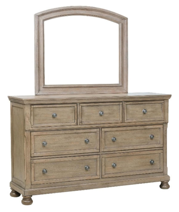 Homelegance Bethel Mirror in Gray 2259GY-6