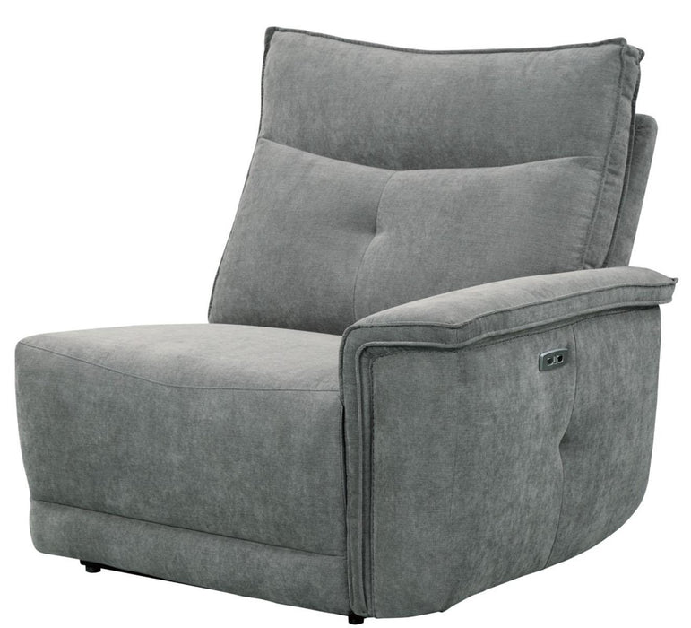 Homelegance Furniture Tesoro Right Side Reclining Chair in Dark Gray 9509DG-RR