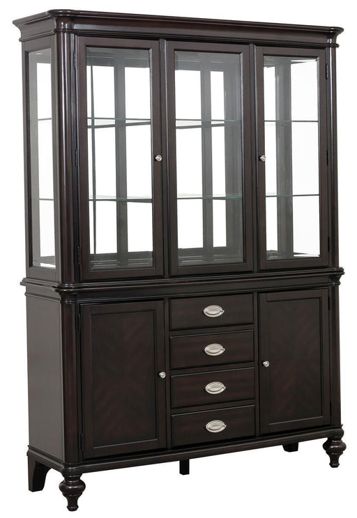 Marston Buffet with Hutch in Dark Cherry 2615DC-50-55 image