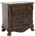 Homelegance Deryn Park 3 Drawer Nightstand  in Cherry 2243-4 image