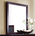 Homelegance Edina Mirror in Espresso-Hinted Cherry 2145-6 image