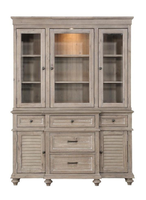 Homelegance Cardano Buffet & Hutch in Light Brown 1689BR-50* image