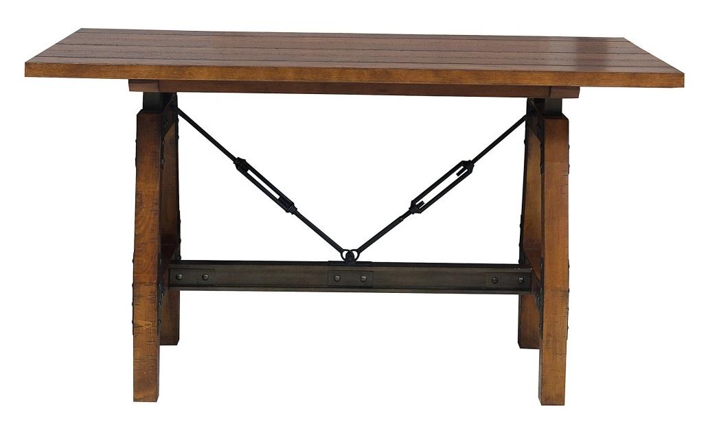 Holverson Counter Height Table in Rustic Brown 1715-36 image