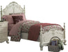 Homelegance Cinderella Full Poster Bed in Antique White 1386FNW-1* image