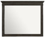 Homelegance Blaire Farm Mirror in Saddle Brown Wood 1675-6 image