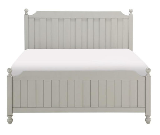 Homelegance Wellsummer Queen Panel Bed in Gray 1803GY-1* image