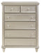 Homelegance Celandine 6 Drawer Chest in Silver 1928-9 image