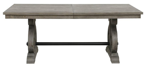 Homelegance Toulon Dining Table in Dark Pewter 5438-96* image