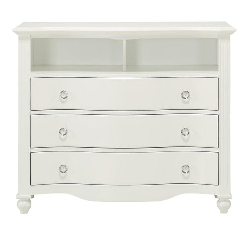 Homelegance Meghan 3 Drawer Media Chest in White 2058WH-11 image