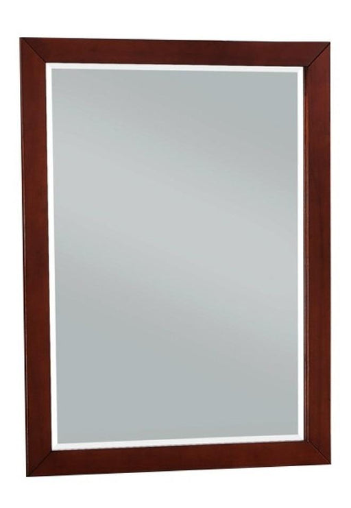 Homelegance Rowe Mirror in Dark Cherry B2013DC-6 image