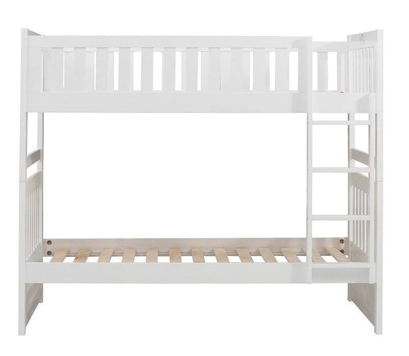 Homelegance Galen Twin/Twin Bunk Bed in White B2053W-1* image