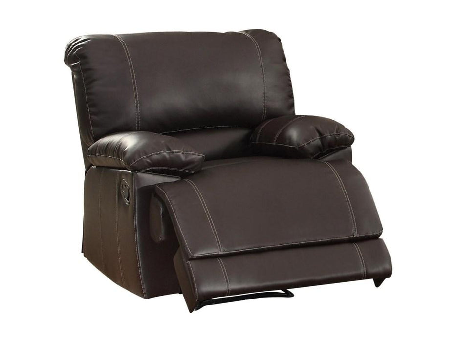 Homelegance Furniture Cassville Double Reclining Chair in Dark Brown 8403-1 image