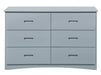 Homelegance Orion 6 Drawer Dresser in Gray B2063-5 image