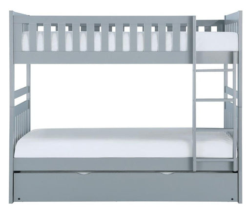 Homelegance Orion Twin/Twin Bunk Bed with Trundle in Gray B2063-1*R image