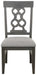 Homelegance Arasina Side Chair in Dark Pewter (Set of 2) image