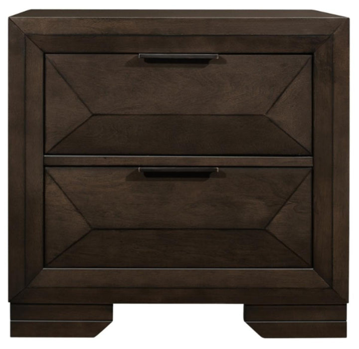 Homelegance Chesky Nightstand in Warm Espresso 1753-4 image