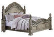 Homelegance Catalonia King Poster Bed in Platinum Gold 1824PGK-1EK* image