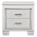 Homelegance Allura Nightstand in White 1916W-4 image