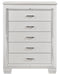 Homelegance Allura Chest in White 1916W-9 image