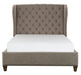 Homelegance Vermillion Queen Upholstered Panel Bed in Gray 5442-1* image