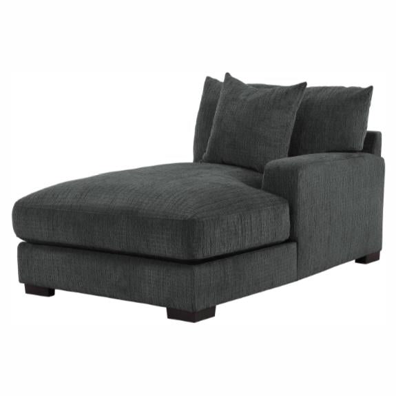 Homelegance Furniture Worchester Right Side Chaise in Gray 9857DG-RC image