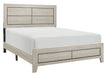 Homelegance Furniture Quinby King Panel Bed in Light Brown 1525K-1EK image