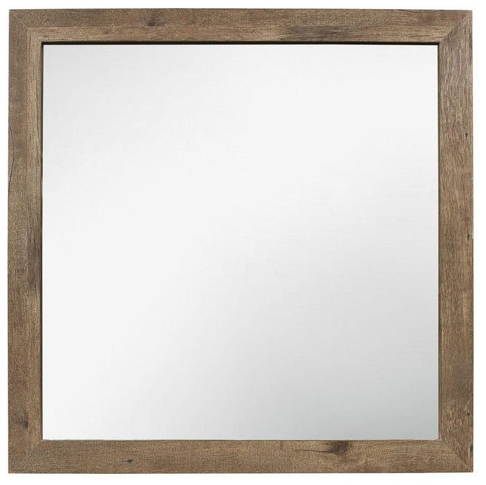 Homelegance Furniture Mandan Mirror in Weathered Pine 1910-6 image