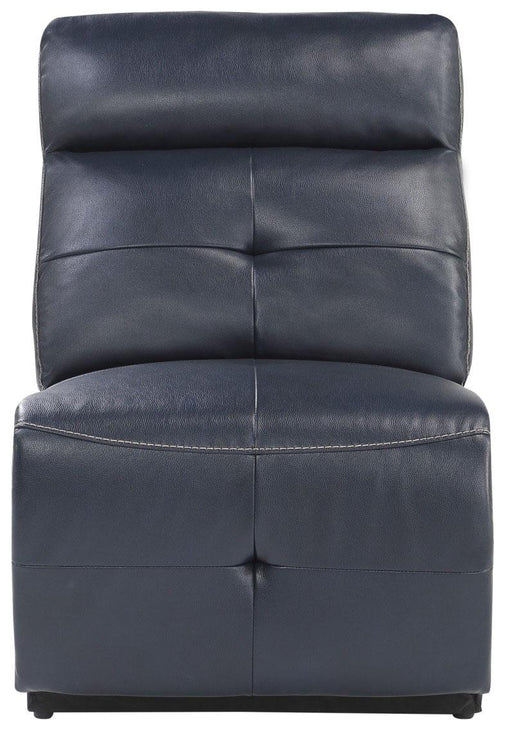 Homelegance Furniture Avenue Armless Chair in Navy 9469NVB-AC image