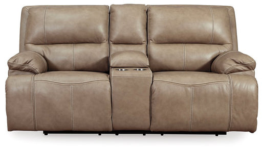 Ricmen Power Reclining Loveseat with Console image